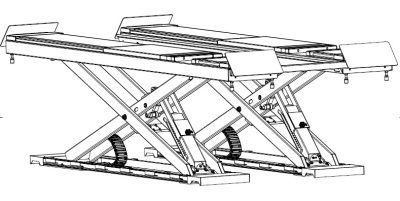 Подъёмник ножничный, г/п 5 т, Everlift HX50B.51L Подъёмник ножничный, г/п 5 т, Everlift HX50B.51L