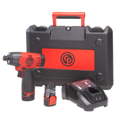 Аккумуляторный ударный гайковерт 1/4" HEX, 115 Нм. CP8818 (комплект) Chicago Pneumatic Аккумуляторный ударный гайковерт 1/4" HEX, 115 Нм. CP8818 (комплект) Chicago Pneumatic