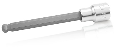 Головка торцевая с шестигранной вставкой HEX 1/2" 6 мм L=140 мм, с шаром TOPTUL BCSA1606 Головка торцевая с шестигранной вставкой HEX 1/2" 6 мм L=140 мм, с шаром TOPTUL BCSA1606