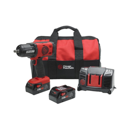 Гайковерт аккумуляторный ударный 1/2 Chicago Pneumatic CP8849 6Ah (комплект) Гайковерт аккумуляторный ударный 1/2 Chicago Pneumatic CP8849 6Ah (комплект)